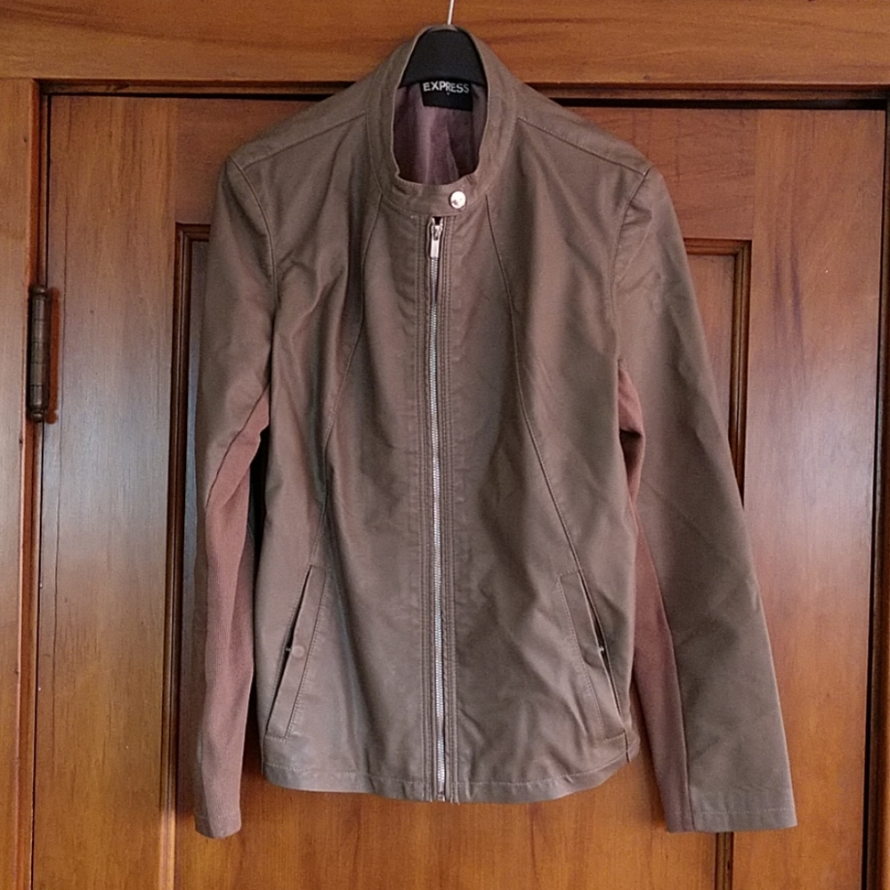 Express Faux Leather Jacket
